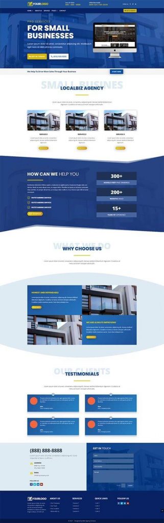 small business web design