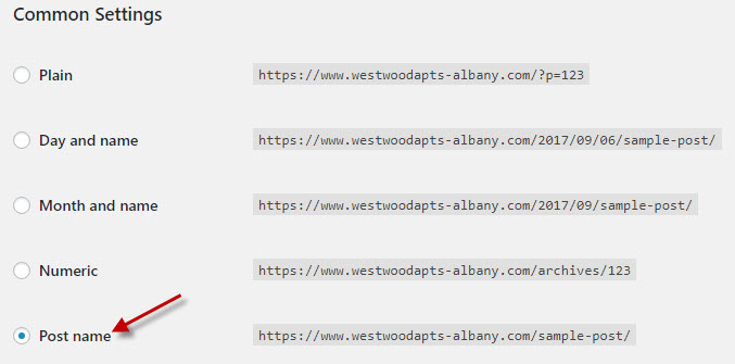 Blog WordPress Tip: Permalinks Setting