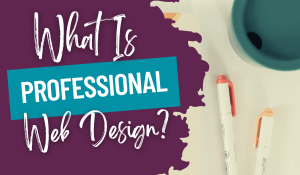 what is professional web design
